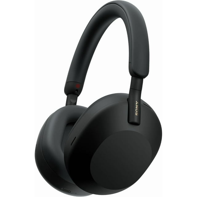 Remis à Neuf Sony WH-1000XM5SA Écouteurs Supra-Auriculaires Sans Fil à Réduction de Bruit de Qualité Supérieure en Noir, Dotés de Deux Processeur et de Huit microphones pour une Réduction de Bruit de Pointe dans l'Industrie. Ces Écouteurs Prennent en charge un Audio Haute Résolution, un codec LDAC et des Haut-Parleurs de Précision de 30 mm pour un Son Immersif. Ils Offrent jusqu'à 30 Heures d'Autonomie, avec une option de Recharge Rapide Offrant 3 Heures de Lecture en Seulement 3 minutes. Conçus pour le Confort avec des Coussinets d'Oreille à Ajustement Doux