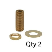 T&S Brass B-0425-M Supply Nipple Kit, 1/2-Inch NPT