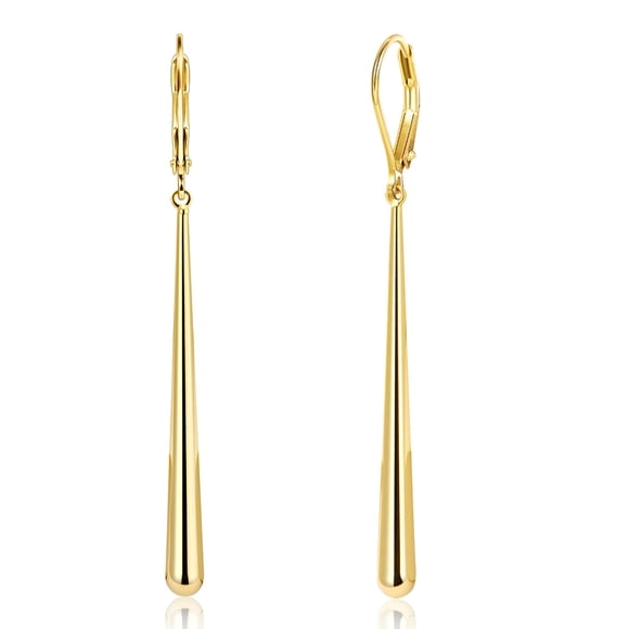 Pendientes LANCHARMED Oro 14K Gota Colgante para Mujeres
