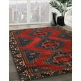 thumbnail image 3 of Ahgly Company Machine Washable Indoor Rectangle Traditional Cranberry Red Area Rugs, 4' x 6', 3 of 7
