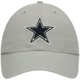 thumbnail image 2 of Men's '47 Gray Dallas Cowboys Primary Clean Up Adjustable Hat, 2 of 4