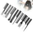 thumbnail image 3 of Ensemble de Peignes de Coiffure de Barbier, Ensemble de Peignes de Salon de Coiffure Design Ergonomique pour Salon de Coiffure et Salon de Coiffure pour Tous Types de Cheveux, 3 of 8
