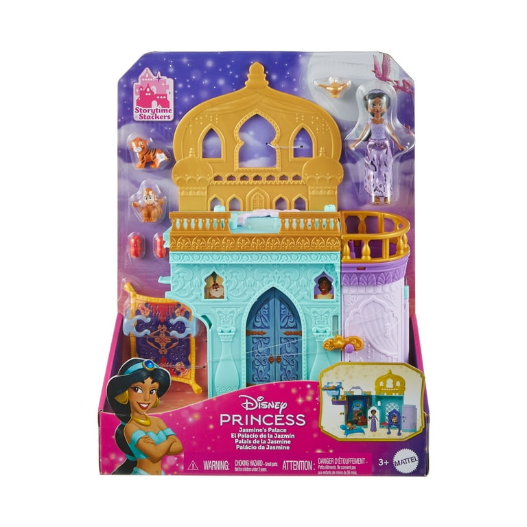 Free Shipping! Disney Princess Jasmine Stacking Castle Doll House