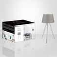 thumbnail image 4 of Xtricity - Modern Table Lamp, 19.7" Height, From the Bruce Collection, Gray, 4 of 4