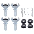 thumbnail image 1 of 4 Accesorios de Aire Chicago, Acoplamiento de Extremo Dentado de 3/4 Pulgada, Conector Universal para Manguera de Aire, Accesorios para Mangueras Neumáticas Industriales., 1 of 5