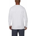 thumbnail image 2 of Hang Ten Mens Long Sleeve Sun Tee Shirt (White, Medium, m), 2 of 5