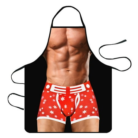 

LSFYSZD Creative Apron Cartoon Character Print Cooking Accessory