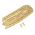 thumbnail image 1 of Bike Chain,8 Speed Bike Chain Gold Bike Chain Mountain Bike Chain Professionally Tested, 1 of 14
