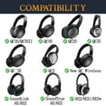 thumbnail image 2 of SOULWIT Cooling-Gel Earpads Cushions for Bose Headphones, Replacement Ear Pads for Bose QuietComfort 15 QC15 QC25 QC2 QC35/Ae2 Ae2i Ae2w/SoundTrue & SoundLink Around-Ear & Around-Ear II - Red Storm, 2 of 6