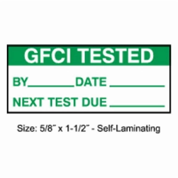 Stranco Inspection Label, ENG, Maintenance, PK350, TCSL2-10904 TCSL2-10904