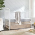 thumbnail image 3 of Namesake Classic Abigail 3-in-1 Convertible Iron Crib in Washed White, 3 of 10