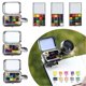 thumbnail image 2 of Travel-Ready Painting Kit 10 Colors Travel Watercolor Paint Set with Metal Clip/Sketch Books for Beginners, 2 of 5