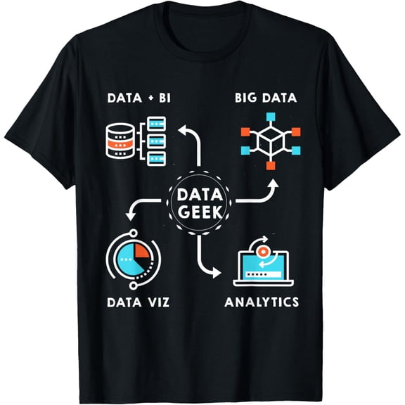 Data t-shirt for Data Scientists, Analysts and Engineers T-Shirt