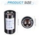thumbnail image 2 of Condensador CD60 161-193 UF/Mfd 110-125 VAC 50/60 Hz para arranque de motor eléctrico, 2 of 6