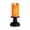 B, variant on ShaoXinWan Halloween Pumpkin LED Candle Light Decor, Spider Web Embossed Black Stand Jack-o-lantern Lamp with Faux Wick, Festive Tabletop Ornament for Mantel, Window, Party Layout