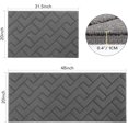 thumbnail image 2 of Kitchen Rugs and Mats Sets Pieces Super Absorbent Polypropylene Rug Soft Comfort Floor Mat Machine Washable for Kitchen Hallway Office Sink Laundry( x .+ x ), 2 of 6