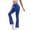 Blue, variant on Women's High Waisted Bootcut Leggings Stretchy Yoga Workout Flare Pants