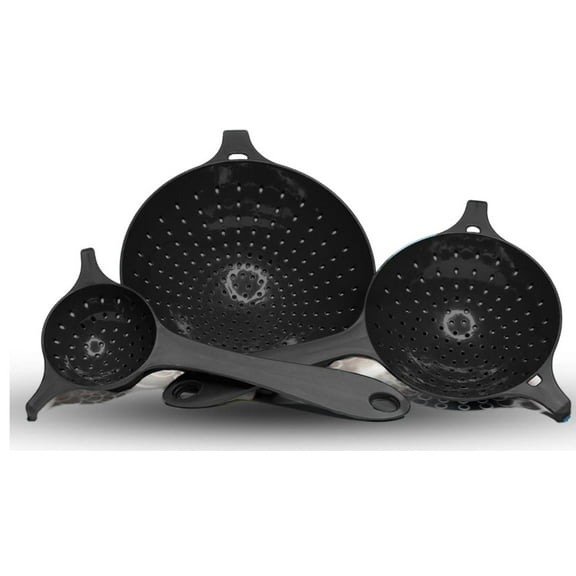 Crisp Nesting Strainer Colander, Set of 3
