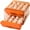 Orange, variant on Powiller Egg Organize Refrigerator Accessories Orange Stackable
