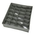 thumbnail image 2 of DODOING Set of 3 Grey Foldable Underwear Drawer Organizer, Drawer Dividers, Storage Boxes, Closet Organizers, Under Bed Organizer, 2 of 6