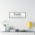 thumbnail image 6 of Scripture Walls Faith White Hebrews 11 Bible Verse Canvas Christian Wall Art Ready to Hang Unframed, 6 of 7