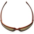 thumbnail image 4 of Crossfire 23125 RPG Safety Glasses HD Dimi-Copper Flash Mirror Lens- Burnt Orange Frame, 4 of 4