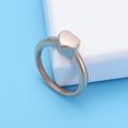 thumbnail image 4 of Stainless Steel Ring for Women Heart Cremation Jewelry for Ashes Holder Memorial Urn Ring, 4 of 6