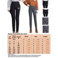 thumbnail image 2 of Frontwalk Women Compression Pants Elastic Waisted Thermal Long Johns Fleece Lined Base Layer Trousers Ladies Thicken Plush Slim Leg Z891 Kitten Gray 4XL, 2 of 2