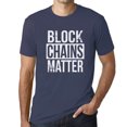 thumbnail image 1 of T-Shirt Graphique pour Hommes Blockchains Matter Cryptocurrency Éco-Responsable Édition Limitée Tee-Shirt Manches Courtes Vintage Cadeau d'Anniversaire Original, 1 of 7