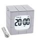 thumbnail image 1 of Cubo LED Reloj despertador digital Estudiante Luz de noche silenciosa Estudio de dormitorio Lámpara de iluminación de escritorio para niños sidaley HA001307-02B, 1 of 6