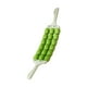 thumbnail image 1 of Rodillo de masaje de 3 filas, multifuncional, para pantorrillas, piernas y espalda, ideal para cintura, espalda y cuerpo. Verde, 1 of 8