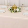thumbnail image 6 of BalsaCircle 90" x 156" Premium Polyester Rectangular Tablecloth Table Linens Blush, 6 of 6