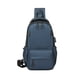thumbnail image 2 of Bolso bandolera, bolso de viaje con una sola correa, diseño impermeable, estilo moderno, para hombre y mujer, bolso de pecho compacto, uso diario, accesorio elegante. Blahzhy, 2 of 9