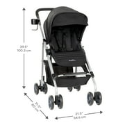 Evenflo Reversi Lightweight Reversible Stroller, Black