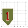 thumbnail image 5 of 1ST Infantry Division Car Emblem, 5 of 6