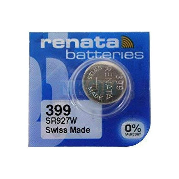 Renata Batteries 399 Silver Oxide Battery (5 Pack)