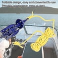 thumbnail image 2 of Fineshelf Kit de anclaje para kayak, tabla de remo, ancla para barco, compatible con kayak, canoa, lancha motora, 2 of 2