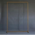 thumbnail image 2 of 8x8 FT Square Backdrop Stand, Metal Balloon Arch Stand,Wedding Backdrop Stand for Party and Ceremony, Gold, 2 of 5