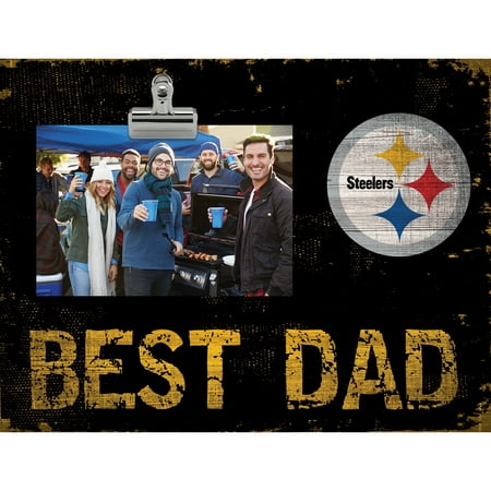 Pittsburgh Steelers 8'' x 10.5'' Best Dad Clip Frame - No