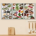 thumbnail image 2 of wall26 Framed Canvas Print Wall Art Set Herbs, Vegetables &amp; Seasonings on Wood Food Cultural Photography Realism Rustic Landscape Colorful Ultra for Living Room, Bedroom, Office - 24"x36&quo, 2 of 5