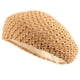 thumbnail image 1 of Boina tejida de paja sombrero clásica boina francesa boina decorativa para mujeres niñas, 1 of 6