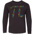 thumbnail image 3 of Inktastic Pi Numbers in Pi Symbol for Pi Day Long Sleeve Youth T-Shirt, 3 of 5