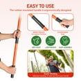 thumbnail image 4 of Ktaxon 26FT Manual Pole Saw, Lightweight Tree Trimmer with Long Handle & Steel Blade, Orange, 4 of 10