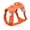 Orange, variant on Mile High Life No Pull Dog Harness with Reflective Stripe, Adjustable Easy Get on Lightweight Harness for Small Medium Large Dogs Walking Running Training (Khaki, XL Chest 26"-37")