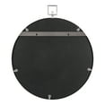 thumbnail image 4 of Kate and Laurel Tabb Round Framed Mirror, Silver 24x28, 4 of 8