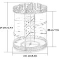 thumbnail image 5 of Acrylic Makeup Storage Organizer, Vanity Cosmetic Perfume Organizers, 5 of 5