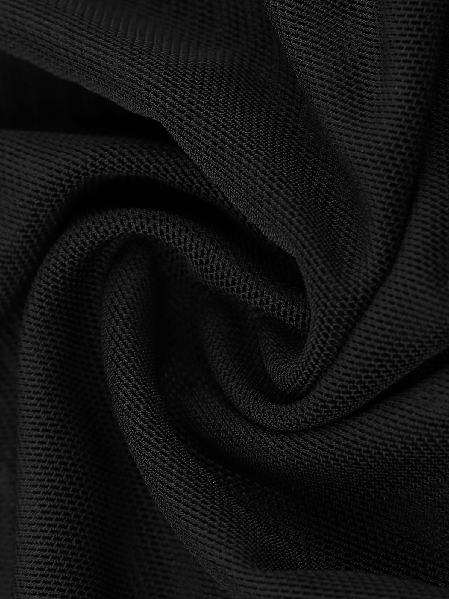 DARING DIVA Ruched Dress Cami Ruffle Bodycon Midi Dress L Black