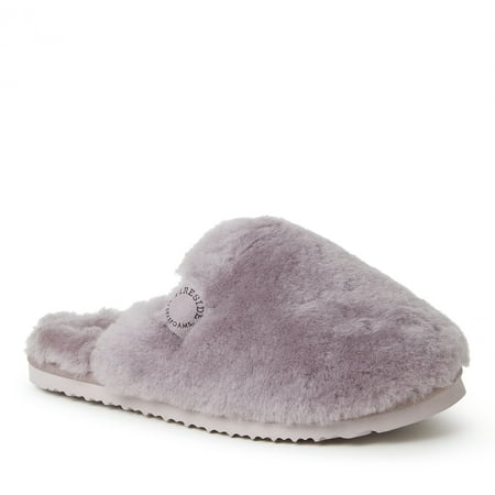 

Fireside By Dearfoams Women s Shelly Beach Genuine Shearling Scuff Slippers