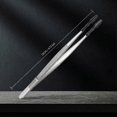 thumbnail image 5 of 2 Pieces Of Rubber Tip Tweezers Pvc Silicone Tweezers Laboratory Industrial Hobby Craft Tweezers-YNP, 5 of 5