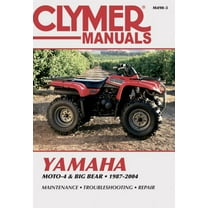 Yamaha Moto-4 & Big Bear ATV (87-04) Clymer Repair Manual ^